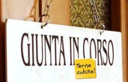 Lavori di Giunta